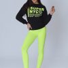 Odziez Damska Dstreet Bluzy Dresowe | Bluza Damska Nyc Czarna Dstreet