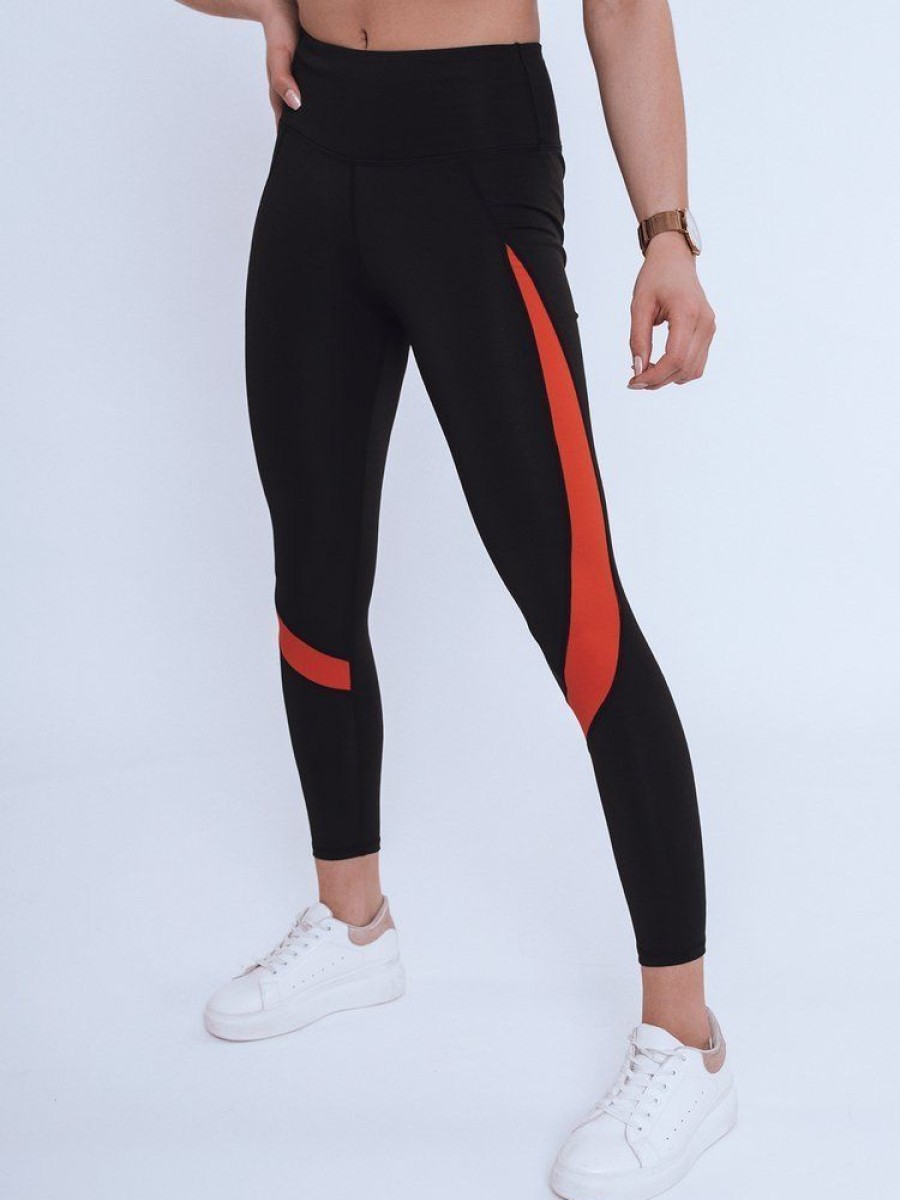 Odziez Damska Dstreet Legginsy | Legginsy Damskie Liza Czarne Dstreet