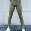 Odziez Damska Dstreet Legginsy | Legginsy Damskie Look Me Zielone Dstreet