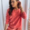 Odziez Damska Dstreet Bluzy Dresowe | Bluza Damska Fashion Ii Rozowa Dstreet