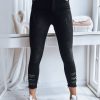 Odziez Damska Dstreet Spodnie Casual | Czarne Jeansy Damskie Possey Dstreet